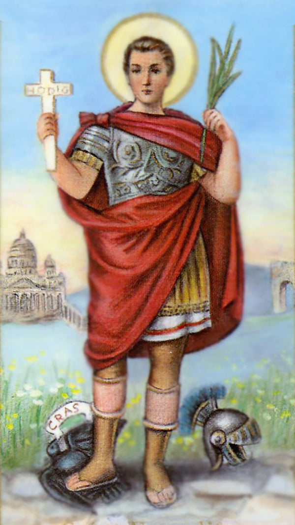 St. Expedite Prayer A - LAMINATED HOLY CARDS- QUANTITY 25 PRAYER CARDS