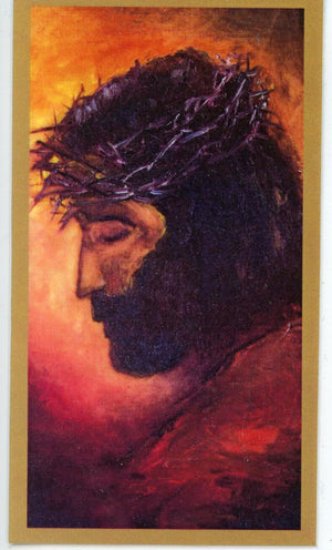 A Prayer for Stroke Recovery U - LAMINATED HOLY CARDS- QUANTITY 25 PRAYER CARDS