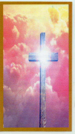 Prayer for Crohn's Disease U - LAMINATED HOLY CARDS- QUANTITY 25 PRAYER CARDS