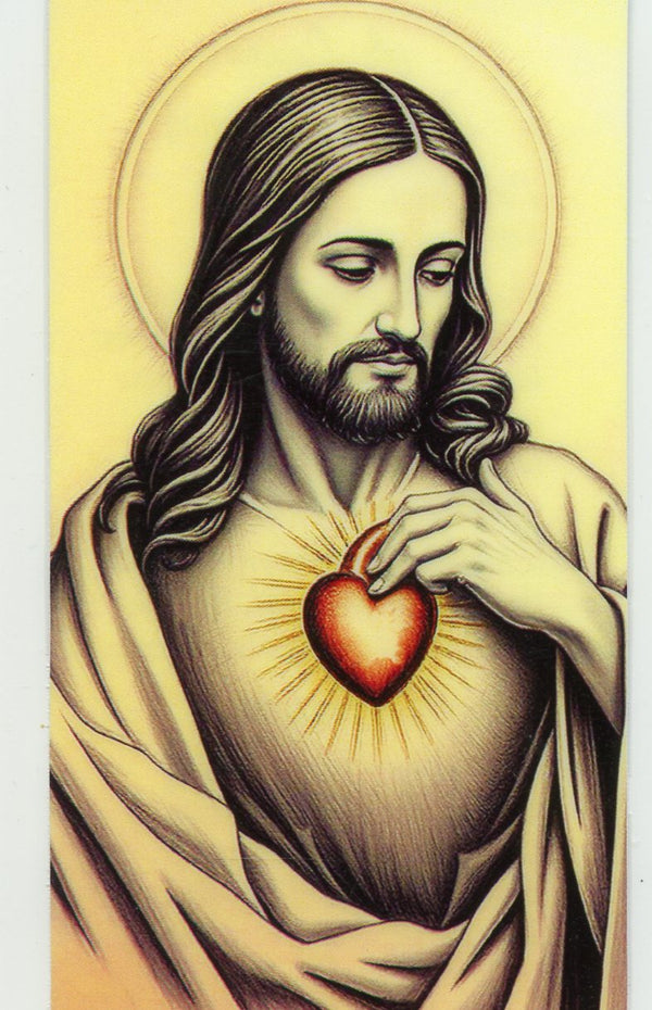 Lenten Morning Offering 2  - LAMINATED HOLY CARDS- QUANTITY 25 PRAYER CARDS (Copy)