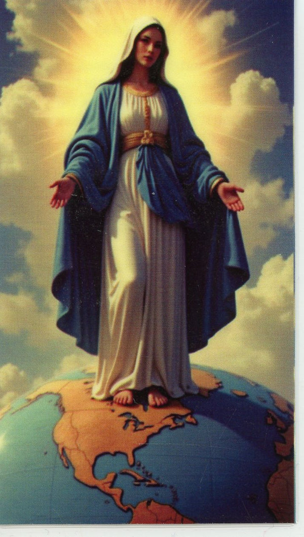 Magnificat 3 - LAMINATED HOLY CARDS- QUANTITY 25 PRAYER CARDS (Copy)