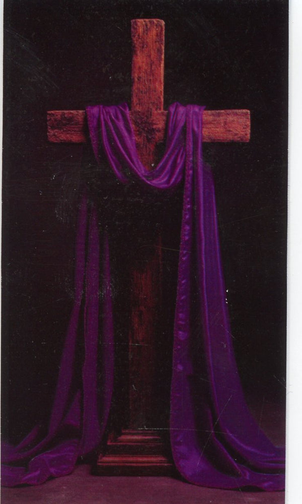 A Prayer for Lent 2 - LAMINATED HOLY CARDS- QUANTITY 25 PRAYER CARDS (Copy)