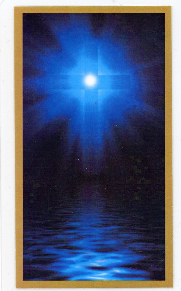 Prayer for Pneumonia U - LAMINATED HOLY CARDS- QUANTITY 25 PRAYER CARDS