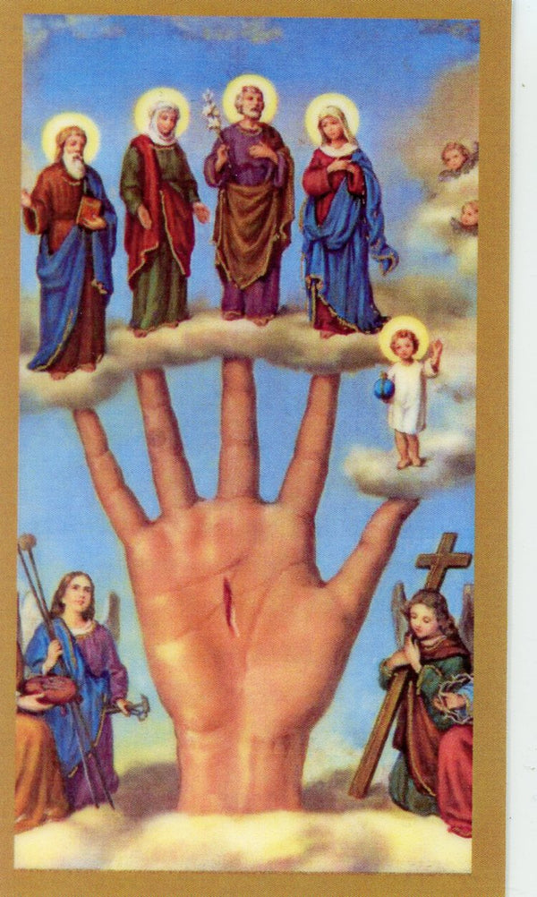 A Prayer for Psychosis U - LAMINATED HOLY CARDS- QUANTITY 25 PRAYER CARDS