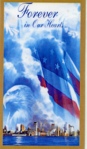 A Prayer for America U - LAMINATED HOLY CARDS- QUANTITY 25 PRAYER CARDS