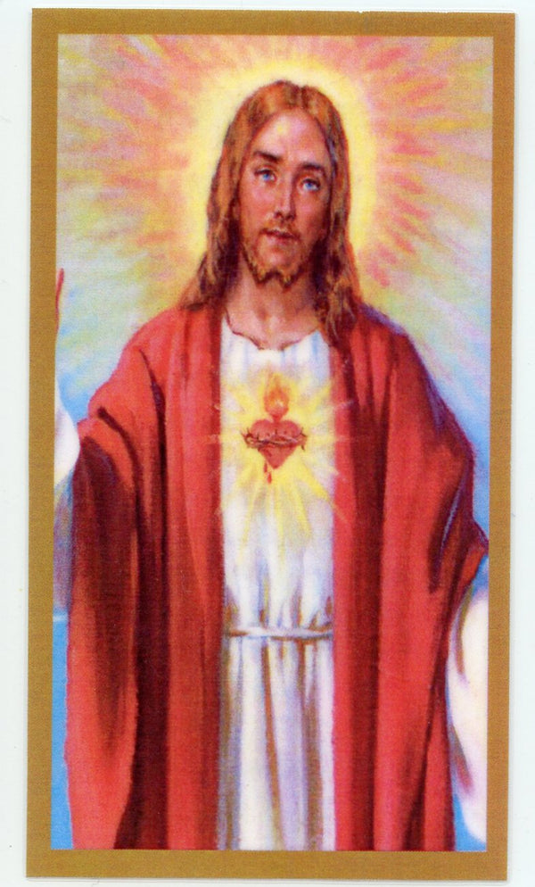 A Prayer for Richard U - LAMINATED HOLY CARDS- QUANTITY 25 PRAYER CARDS