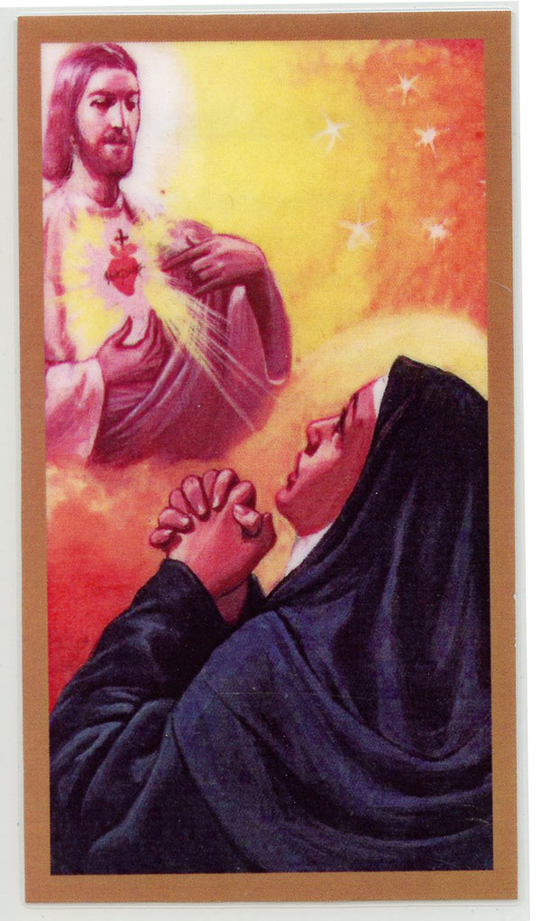 A Prayer for Margaret U - LAMINATED HOLY CARDS- QUANTITY 25 PRAYER CARDS