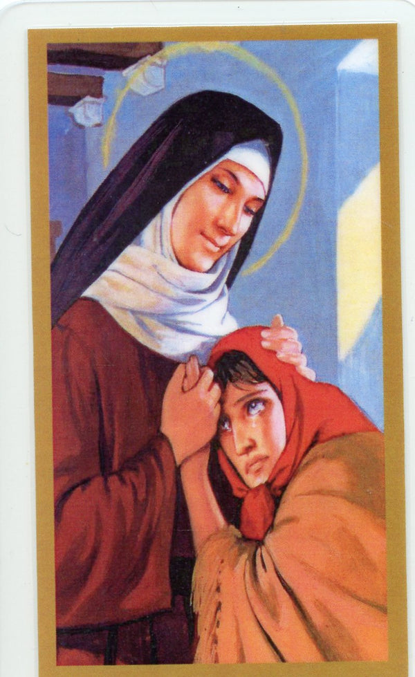 A Prayer for Angela U - LAMINATED HOLY CARDS- QUANTITY 25 PRAYER CARDS