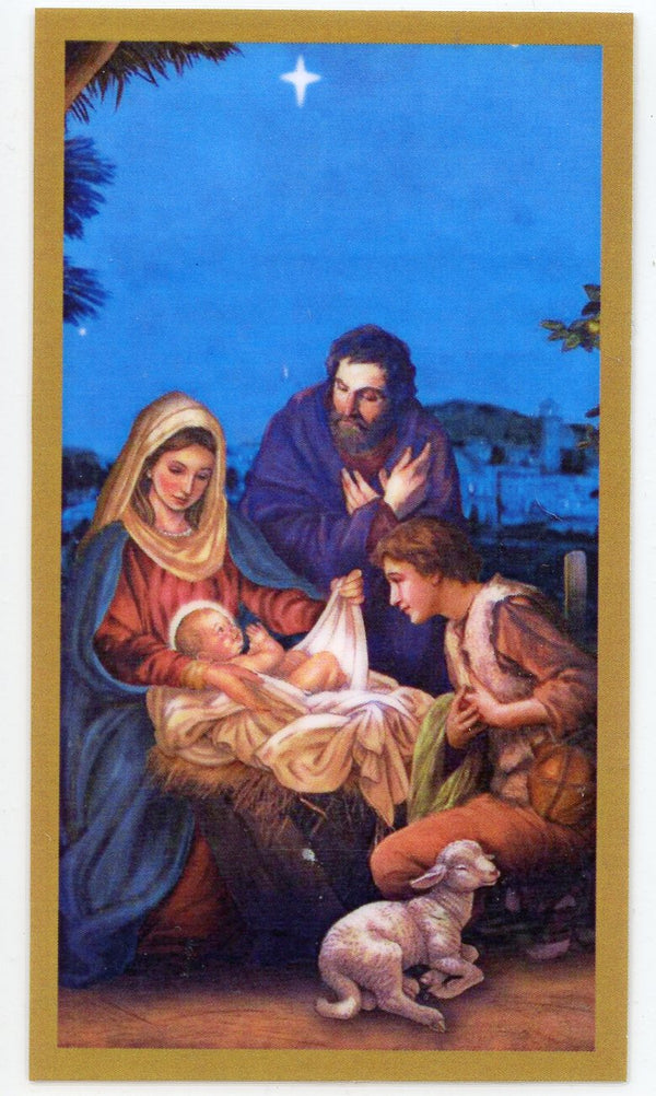 Prayer to Obtain Favors 3 U - LAMINATED HOLY CARDS- QUANTITY 25 PRAYER CARDS