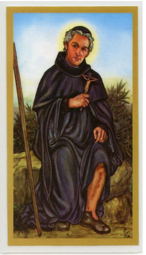 Prayer to St. Peregrine for Cancer Patients U - LAMINATED HOLY CARDS- QUANTITY 25 PRAYER CARDS