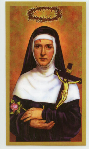 Prayer to Saint Rita for Parents U - LAMINATED HOLY CARDS- QUANTITY 25 PRAYER CARDS