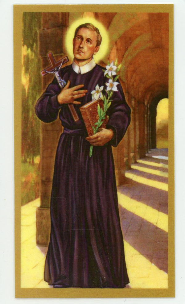 Prayer to Saint Gerard for Mothers U - LAMINATED HOLY CARDS- QUANTITY 25 PRAYER CARDS