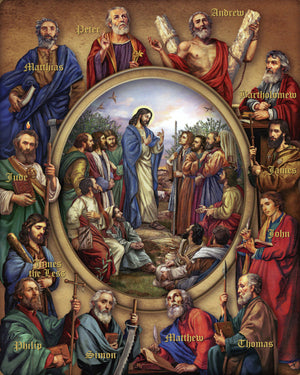 12 APOSTLES P - CATHOLIC PRINTS PICTURES