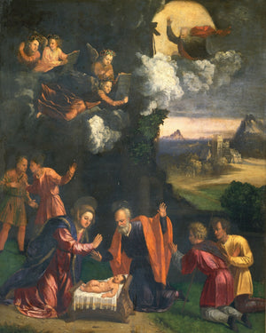 ADDORATION OF THE SHEPHERDS VA - CATHOLIC PRINTS PICTURES