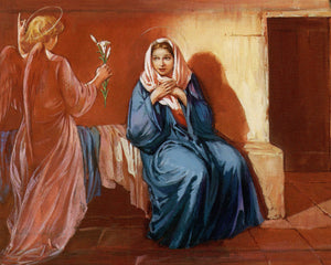 ANNUNCIATION P - CATHOLIC PRINTS PICTURES