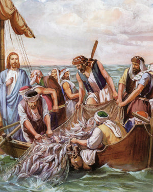 APOSTLES FISHING P - CATHOLIC PRINTS PICTURES