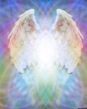Angel Wings Matrix Field R - CATHOLIC PRINTS PICTURES