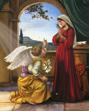 Annunciation T - CATHOLIC PRINTS PICTURES