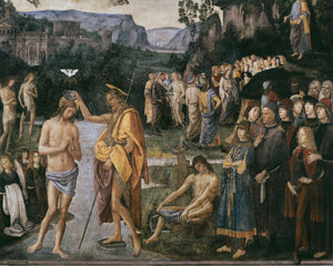 BAPTISM OF CHRIST 80 VA - CATHOLIC PRINTS PICTURES