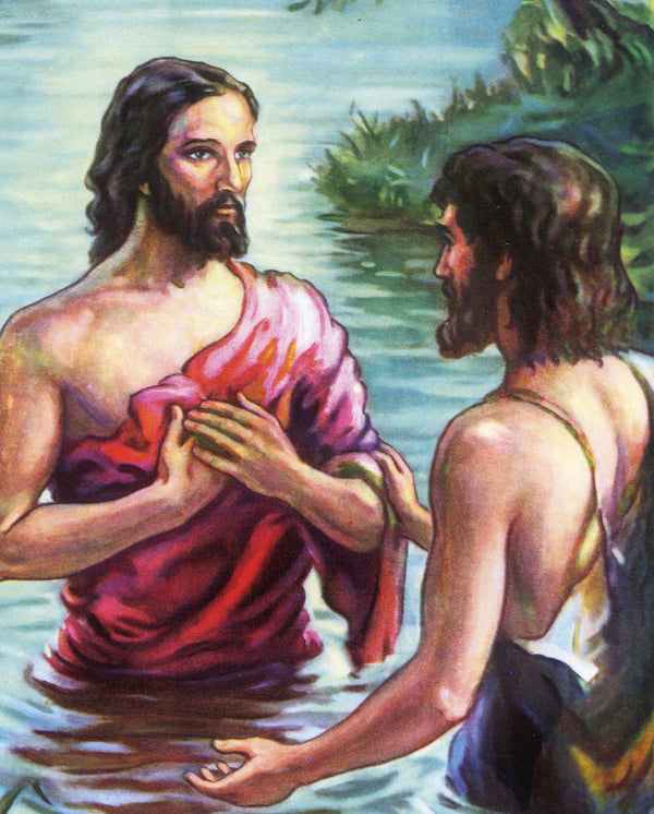 Baptism of Jesus C - CATHOLIC PRINTS PICTURES