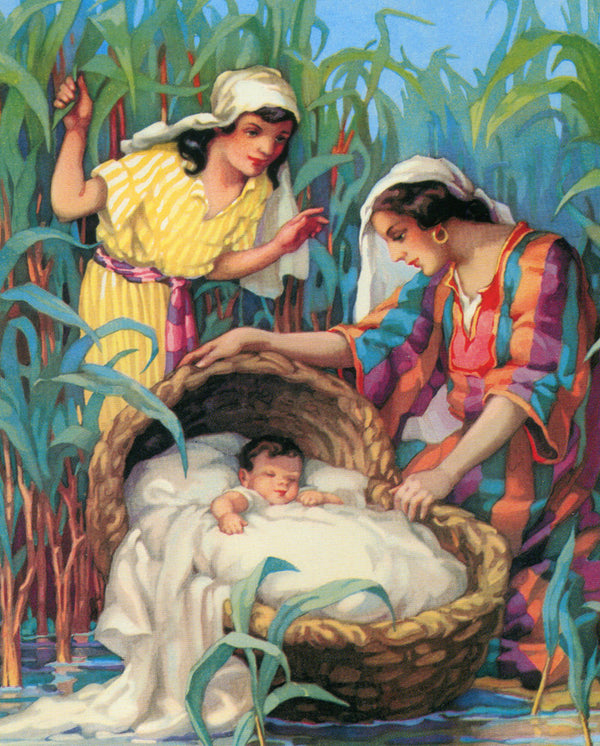 Birth of Moses C - CATHOLIC PRINTS PICTURES