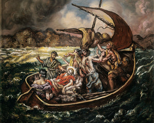CHRIST AND THE TEMPEST VA - CATHOLIC PRINTS PICTURES