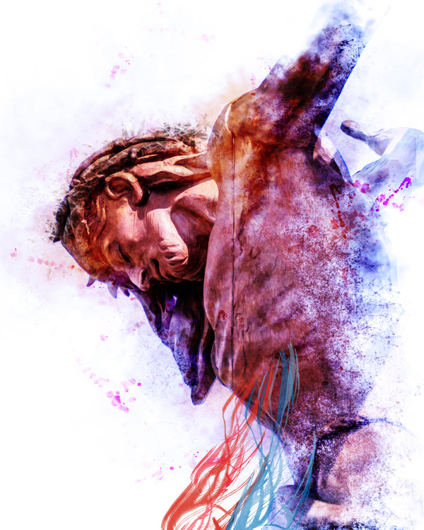 CHRIST CRUCIFIED SH2 - CATHOLIC PRINTS PICTURES