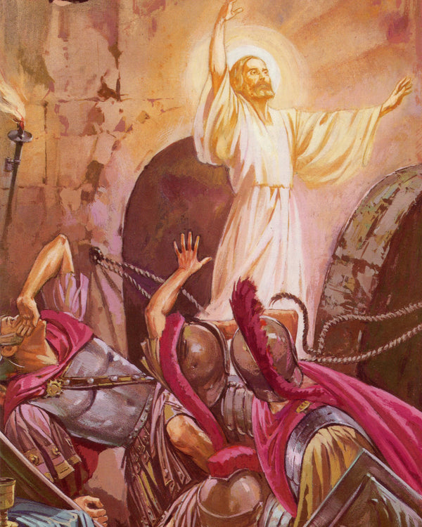 CHRIST RISEN P - CATHOLIC PRINTS PICTURES