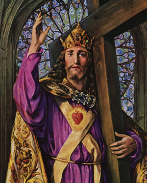 CHRIST THE KING P - CATHOLIC PRINTS PICTURES