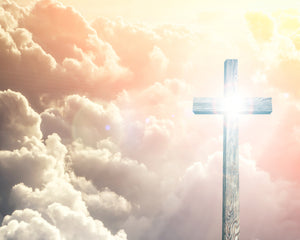 CROSS IN THE SKY SH1 - CATHOLIC PRINTS PICTURES