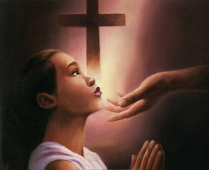 CHILD OF GOD- GIRL - CATHOLIC PRINTS PICTURES