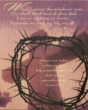 Cross with Crown of Thorns T - CATHOLIC PRINTS PICTURES