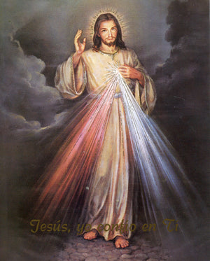 Divine Mercy Spanish T - CATHOLIC PRINTS PICTURES