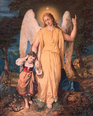 GUARDIAN ANGEL SH - CATHOLIC PRINTS PICTURES