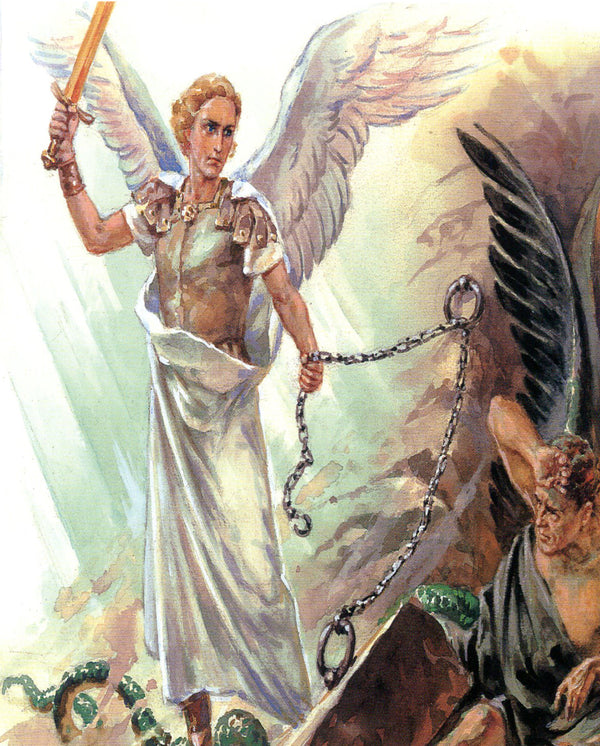 Good Angels defeat Bad N - CATHOLIC PRINTS PICTURES