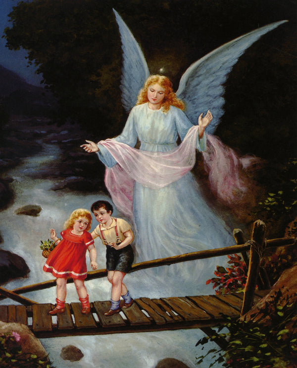 GUARDIAN ANGEL - CATHOLIC PRINTS PICTURES