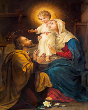 HOLY FAMILY SH10 - CATHOLIC PRINTS PICTURES