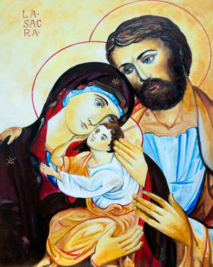 HOLY FAMILY SH - CATHOLIC PRINTS PICTURES