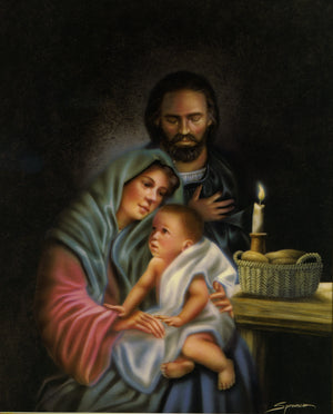 HOLY FAMILY 4 - CATHOLIC PRINTS PICTURES