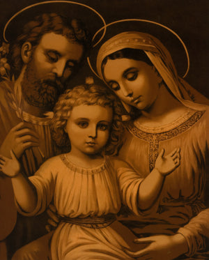 HOLY FAMILY - CATHOLIC PRINTS PICTURES