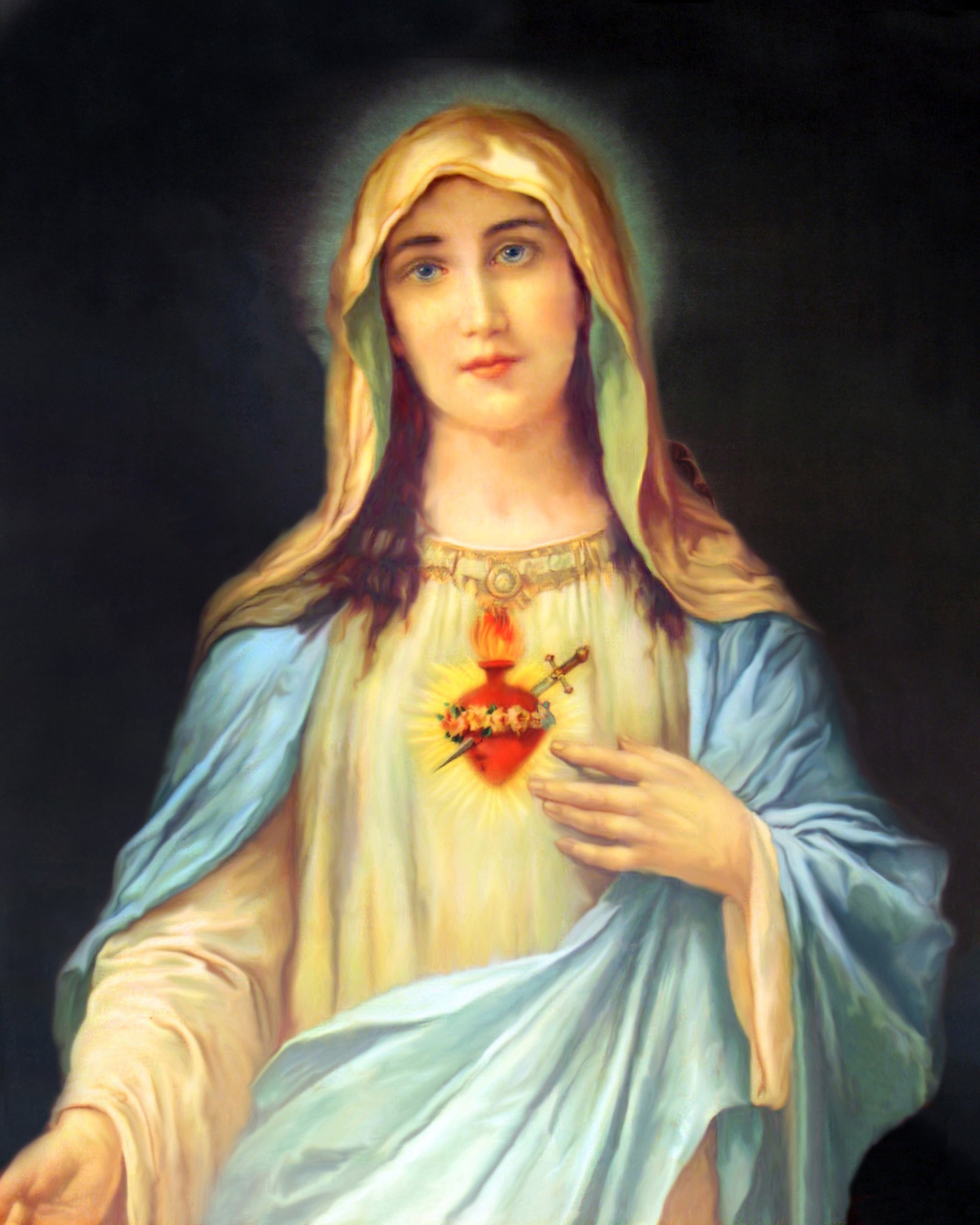 IMMACULATE HEART OF MARY CATHOLIC PRINTS PICTURES Catholic Pictures