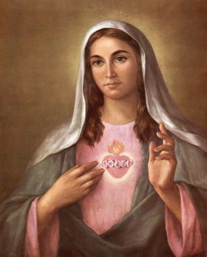 Immaculate Heart of Mary N - CATHOLIC PRINTS PICTURES
