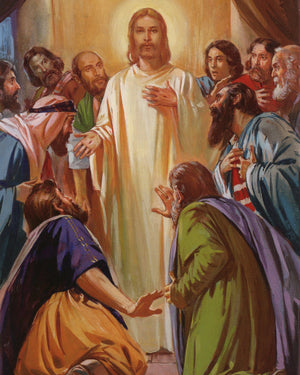 JESUS APPEARS TO APOSTLES P - CATHOLIC PRINTS PICTURES