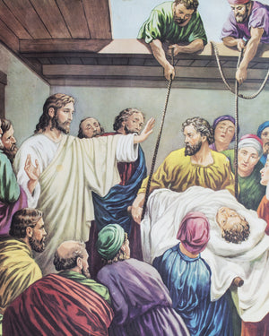 JESUS HEALING SICK SH - CATHOLIC PRINTS PICTURES