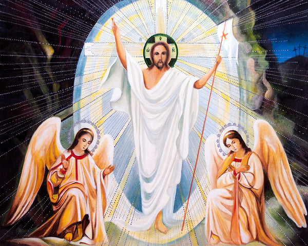 JESUS RESURRECTED SH - CATHOLIC PRINTS PICTURES