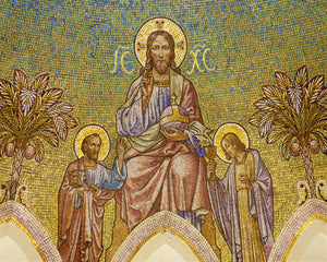 JESUS THE KING SH - CATHOLIC PRINTS PICTURES