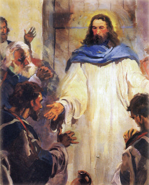 Jesus Appears to Apostles 2T - CATHOLIC PRINTS PICTURES