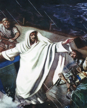 Jesus Calms the Storm C - CATHOLIC PRINTS PICTURES