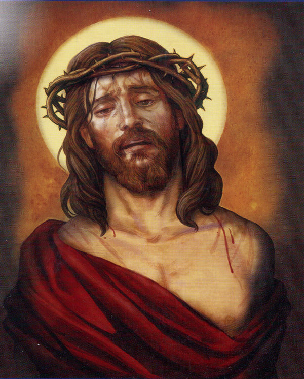 Jesus Crowned with Thorns T - CATHOLIC PRINTS PICTURES