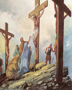 Jesus Crucified 2T - CATHOLIC PRINTS PICTURES